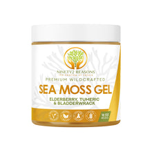Load image into Gallery viewer, Elderberry, Turmeric & Bladderwrack Sea Moss Gel