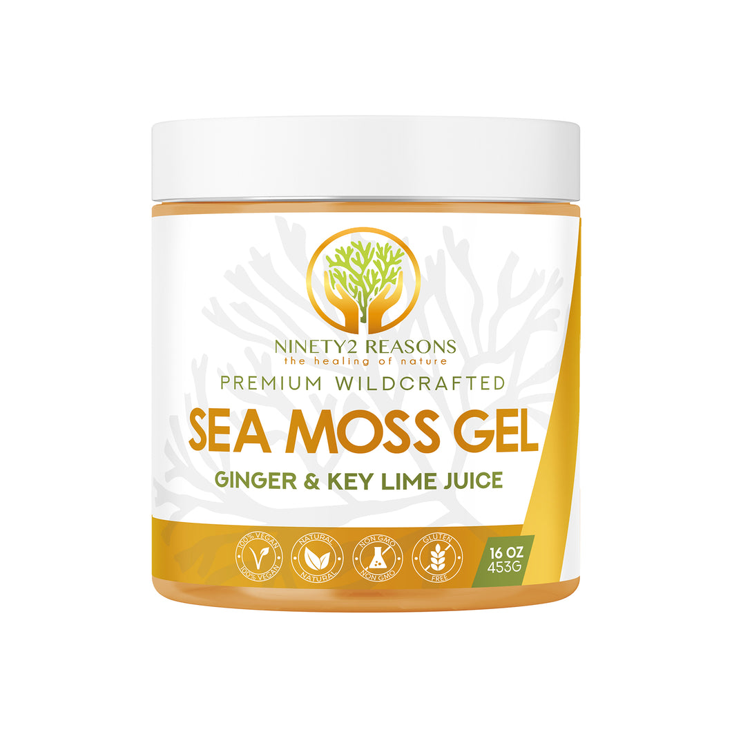 Ginger & Key Lime Sea Moss Gel